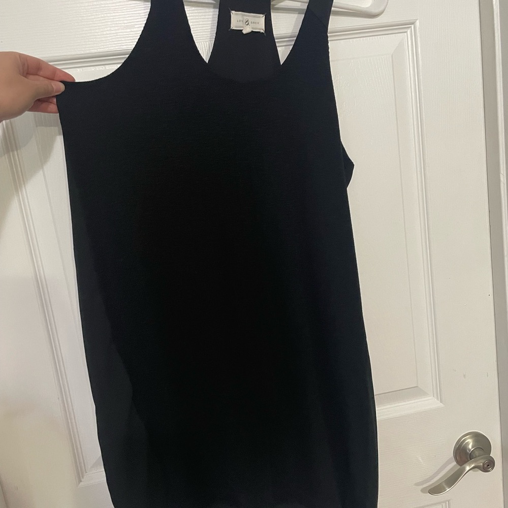Small Black Sleeveless Top